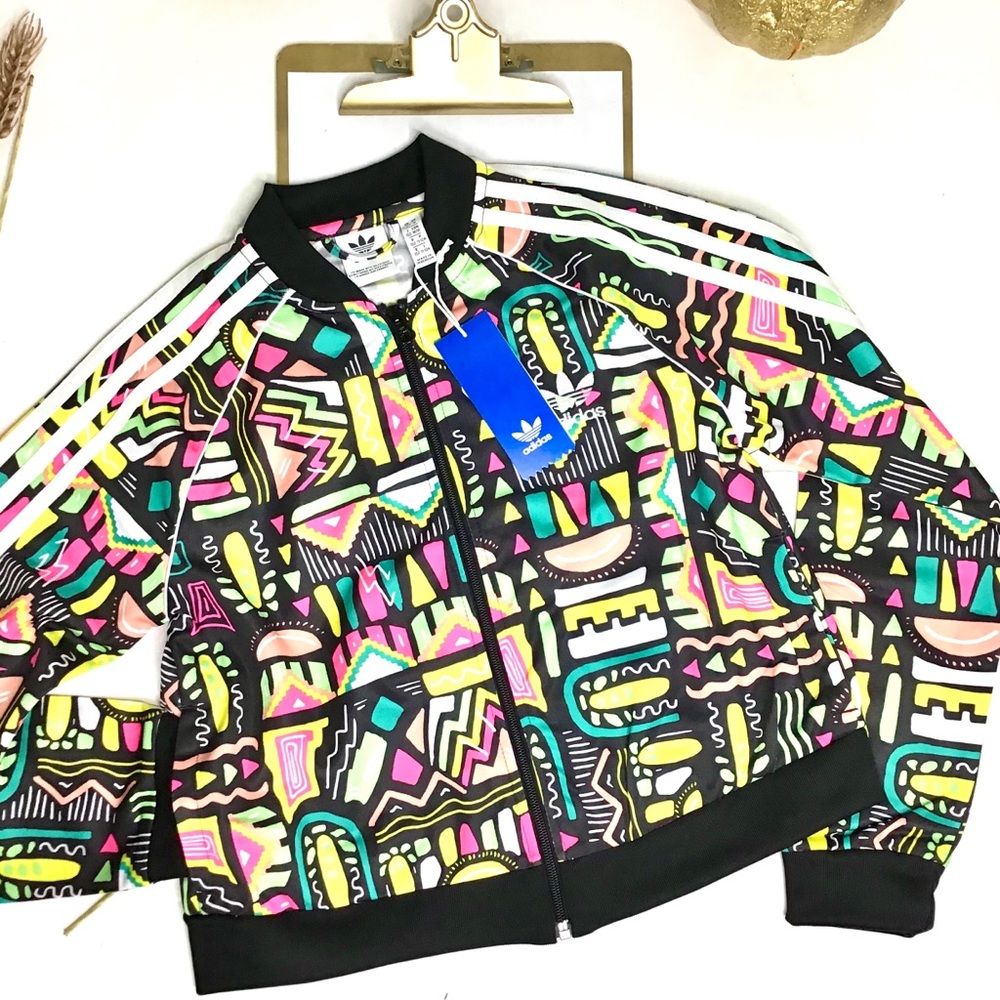 ADIDAS | Teen Cropped Superstar (SST) Multi Jacket - Picture 5 of 16